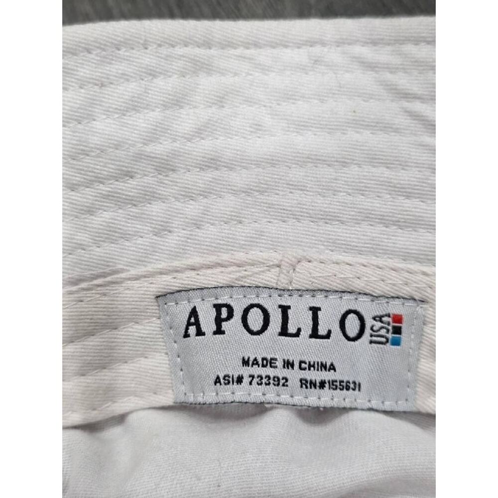 Apollo Bucket Hearst Hat White One size A005601 - Picture 3 of 5